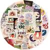 50pcs Bizarre Inspirational Encouragement Graffiti Stickers Phone Guitar Laptop Notebook Suitcase Waterproof Sticker Kids Toys