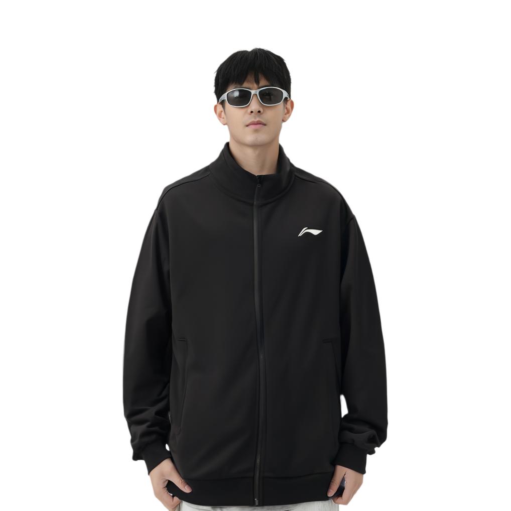 Li Ning Jacken Herren Schwarz Moderat YWDT489-1