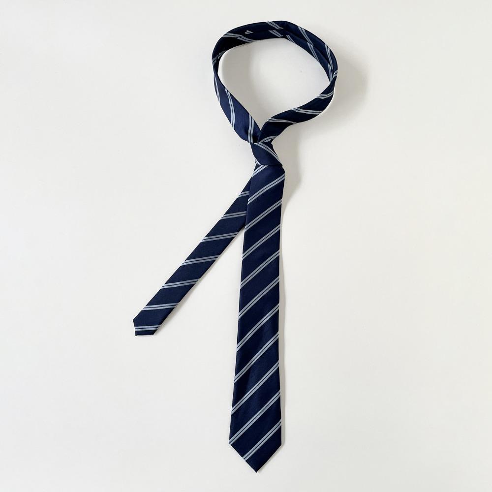 Korean Striped Tie Printed Shirt Tie Decoration Clothing Decoration JK Uniform Necktie  Students