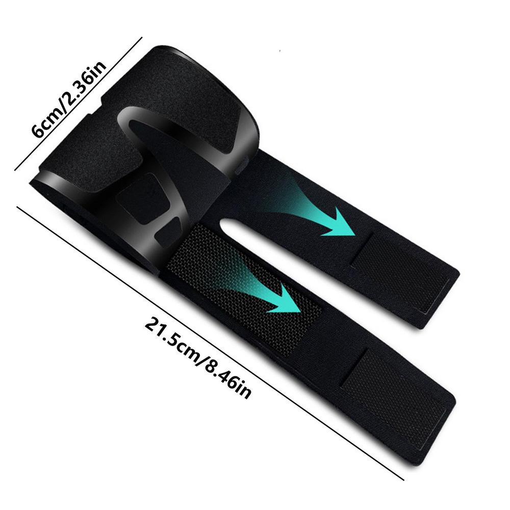 

Portable Adjustable Thin Pain Wrist Band Brace Injury TFCC Tear Injury Brace Breathable Sports Yoga Soft Ulnar Fix Wrist Band чорний