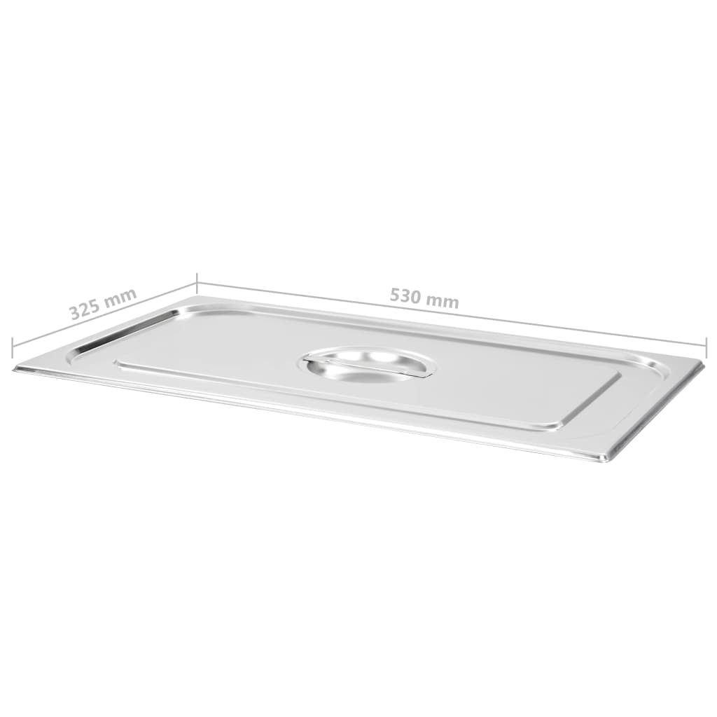 Lid for GN 1 1 Container 2 Pcs Stainless Steel