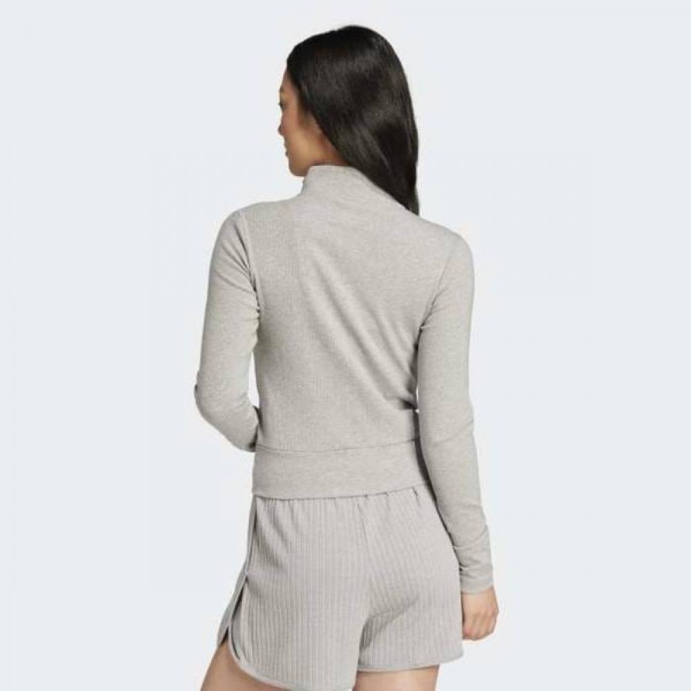 AdidaS Women S Comfortable eSSential Rib Knit Tracktop Jd5909