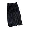 Women's 2025 Summer White Polka Dot High-Waisted Slit Skirt - Versatile & Slimming Style