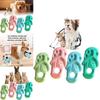 Tpr Chew Shoes Pet Toy For Dogs And Cats With Tooth Cleaning Features Suitable For Play