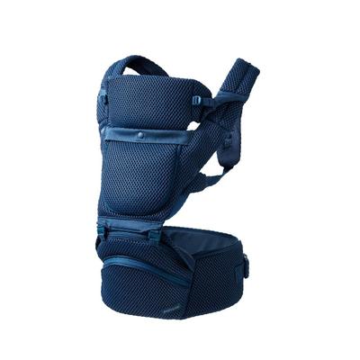 Il marsupio porta-bambini Beren Indigo Blue con fascia per l'anca può essere utilizzato da circa 4 mesi fino a 20 kg dopo essersi seduti sul marsupio porta-bambini multifunzionale BABY&Me