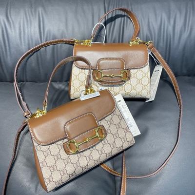 Nieuwe retro mode bedrukte draagbare zadeltas schouder crossbody oksel niche