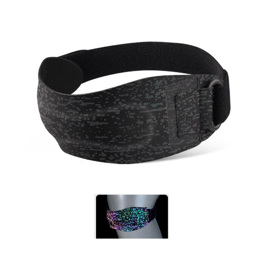 Shock-absorbing Sports Patella Brace Reflective Knee Strap Knee Support Pad  Basketball