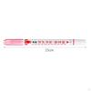 6 Pieces Curve Line Highlighter Pen Different Colors Mild Identification Marker Stationery