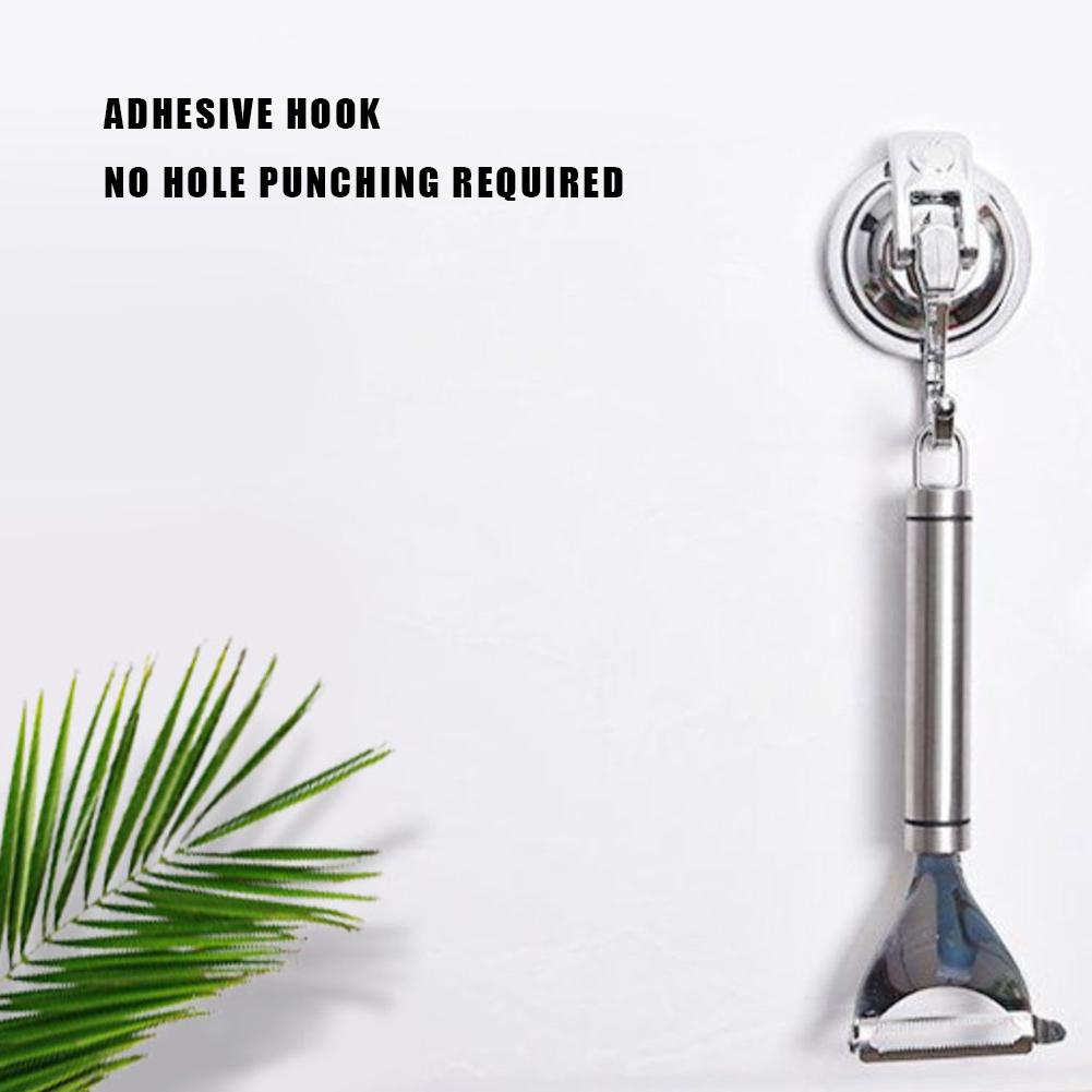 Removable Towel Holder 2Pcs Heavy Duty Vacuum Suction Cup Hooks Reusable Traceless Hanger Towel Hooks for Bathroom Kitchen