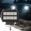 Led Off Road Lights Bright Driving Fog Boat Lights High Amber Multi-Functional Dustproof Automotive Truck Road Atv Trailer