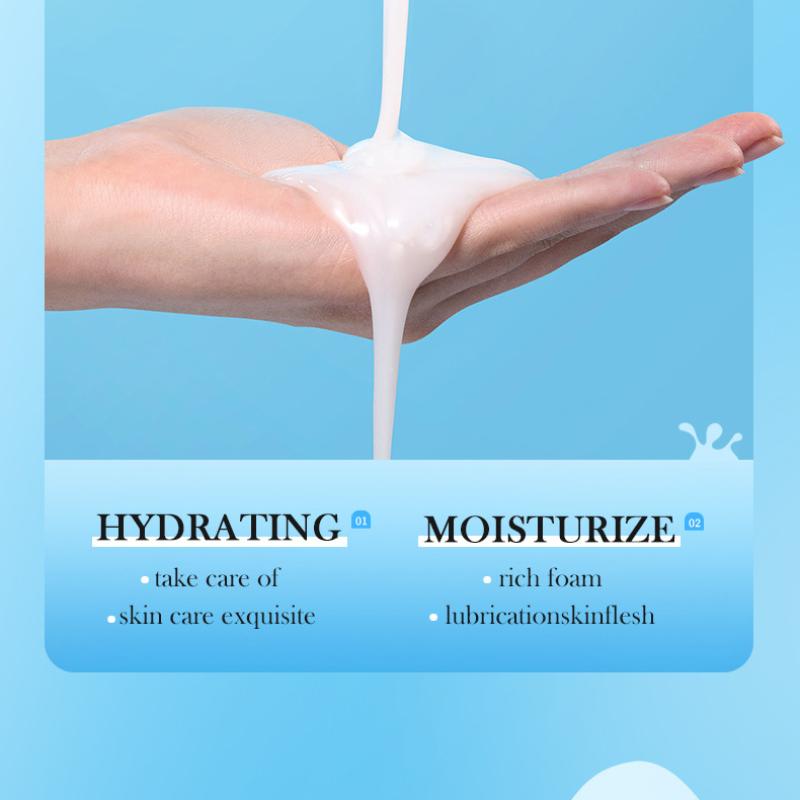 Milch Duschgel SADOER Feuchtigkeitsspendend Glättend Reinigend Duftendes Duschgel