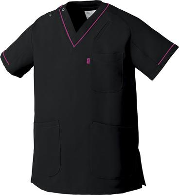 Mizuno Medical Scrubs - Durable, Easy To Move, Easy Care, Piping, 11 Sizes, 13 Colors, Unisex, Stretch, [Antistatic/Deodorizing/Industrial Laundry Com