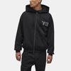 Y-3 logo-print zip-up hoodie Unisex JE9278