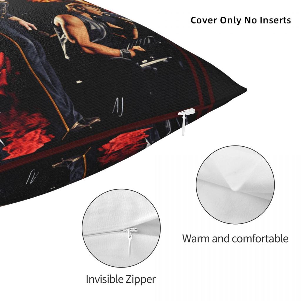 3D Printing Johnny Hallyday Rock Star Pillow Case Cute Pillow Cover Square Cushion Cover Pillowcases For Sofa Home Decorative