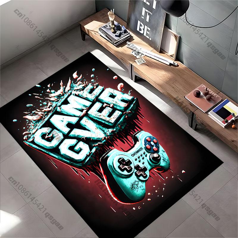 Gaming loss destruction visualized creativity carpet Yoga living room room decor children's crawling mat doormat area rug