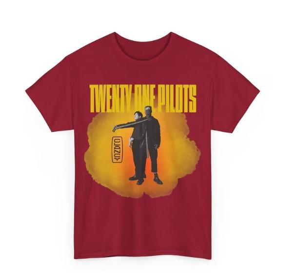 Twenty One Pilots Shirt The Clancy World Tour 2024  hot Unisex T-Shirt S