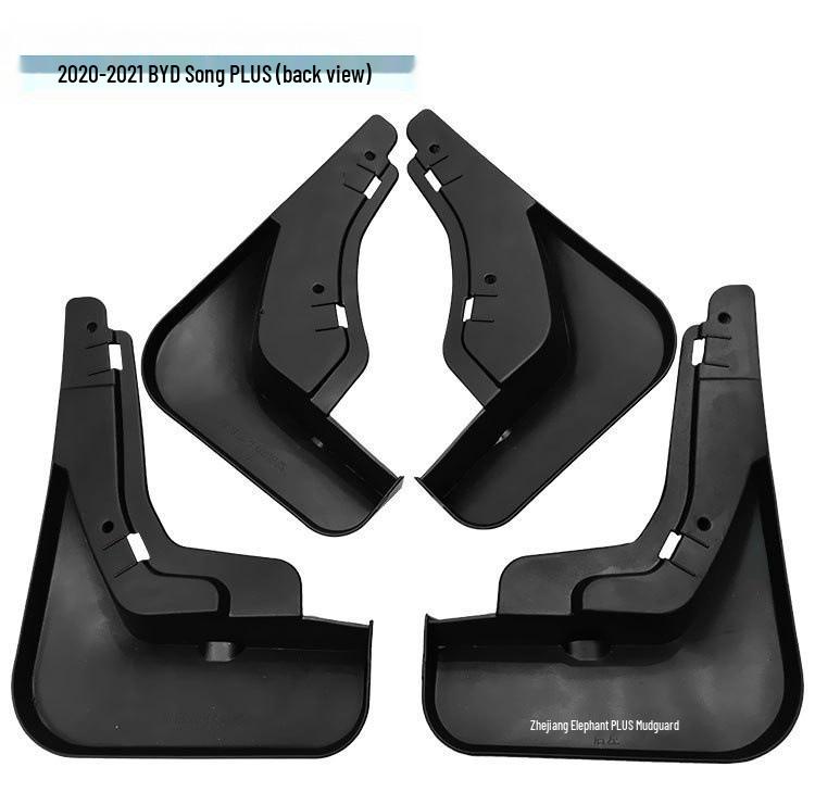 BYD Song PLUS 2020-2021 Mud Flaps - Soft Tire Mudguards
