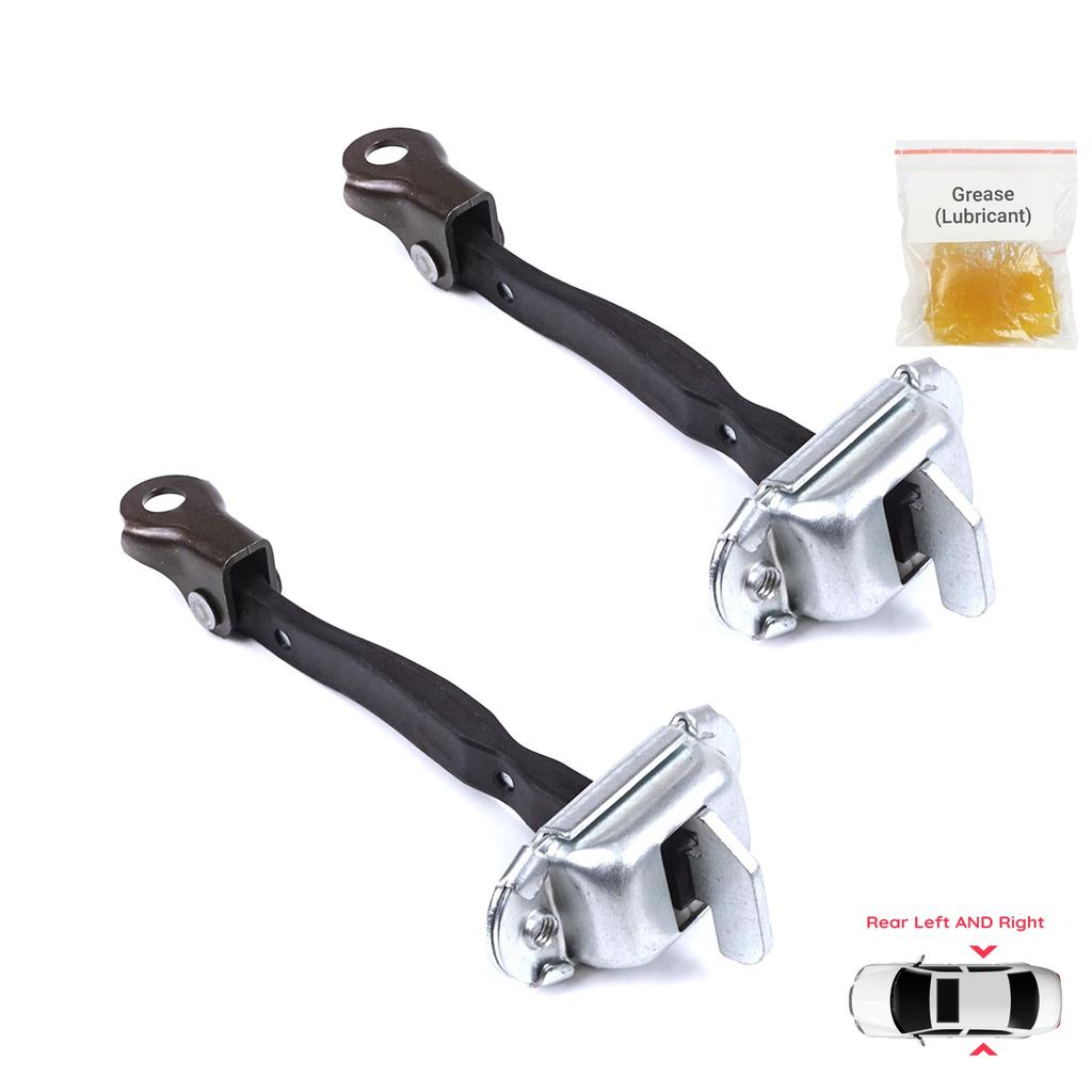 BDP1370-1 2 Pieces Rear Door Stop Check Assy Limiter Strap for Toyota Yaris Vitz MK3 P13 2010-2014 Vios P15 Verso S P12 Pre-Facelift 6863052120