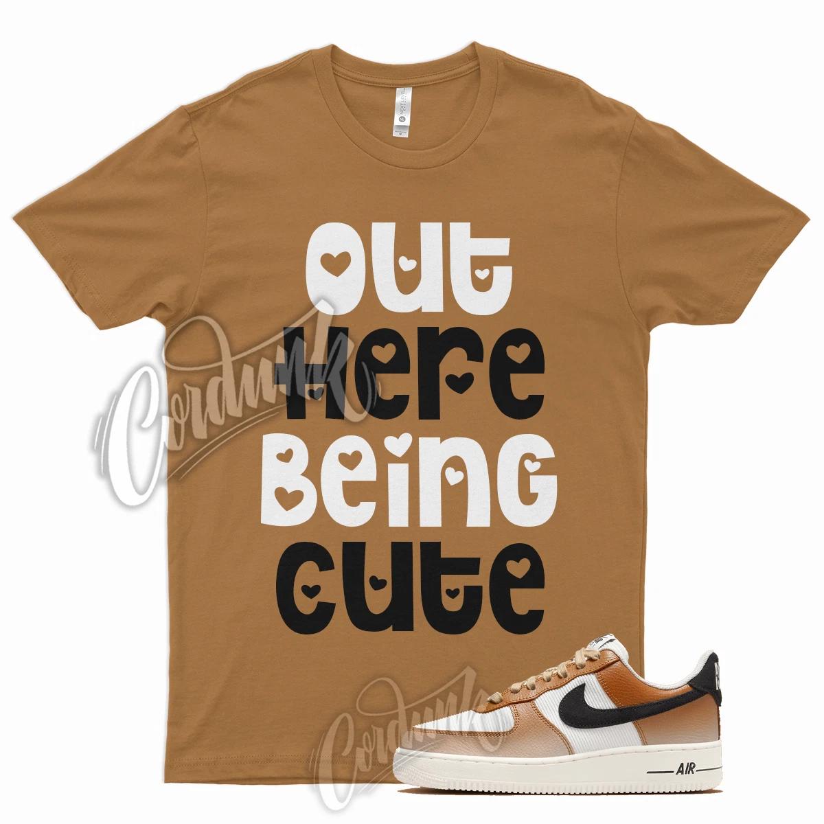 

CUTE T Shirt for Air Force 1 Mushroom Wheat Griffey Uptempo 6 Ale Brown 7 5 3XL