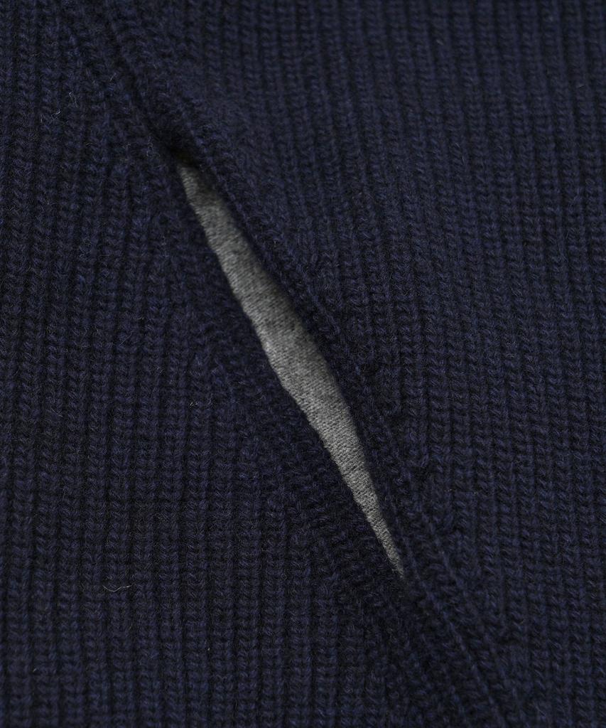 FRIZMWORKS Kangaroo Round Pullover Knit _ Navy
