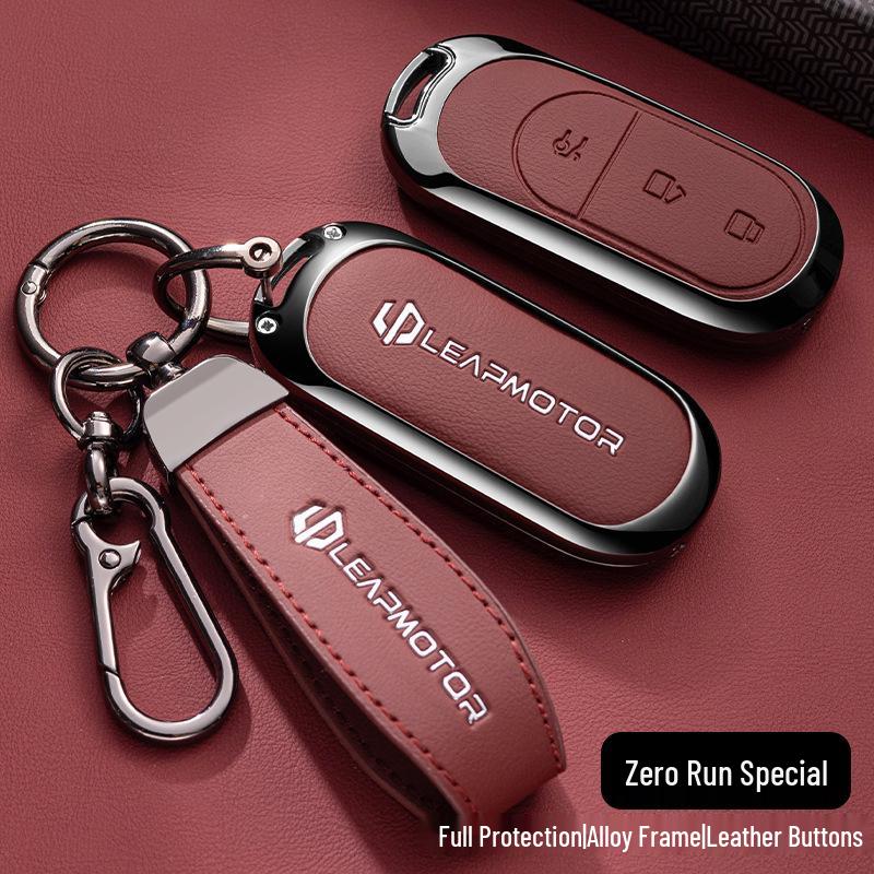 High-End 2023 Leapmotor T03 C11 S01 C01 Key Case for Men & Women - Full Wrap Protection