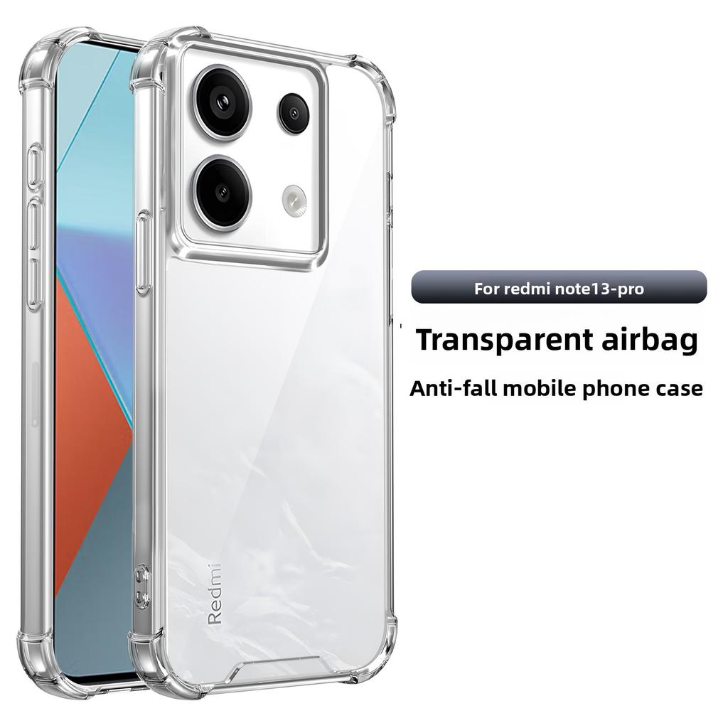 Coque de téléphone antichoc résistante de luxe très transparente pour Xiaomi Redmi 15 15C 13 Note14 13 Pro Plus 5G 4G Poco M7 Plus 5G