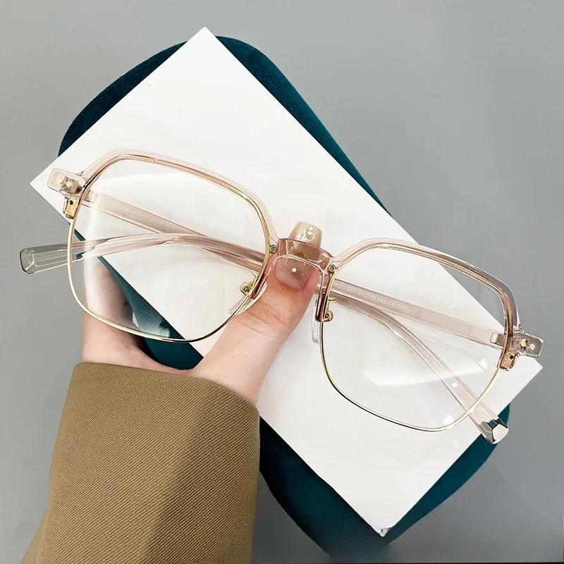 

Очки TR90 Anti Blue Light, готовые оправы для очков, эффективно блокирующие синий свет/защита глаз, плоские матовые очки Anti blue light