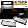 Car LED License Number Plate Light Lamp For VW GOLF 4 5 6 6R Passat B6 Lupo Scirocco Polo 12V Working Lamp Replacement Car Light