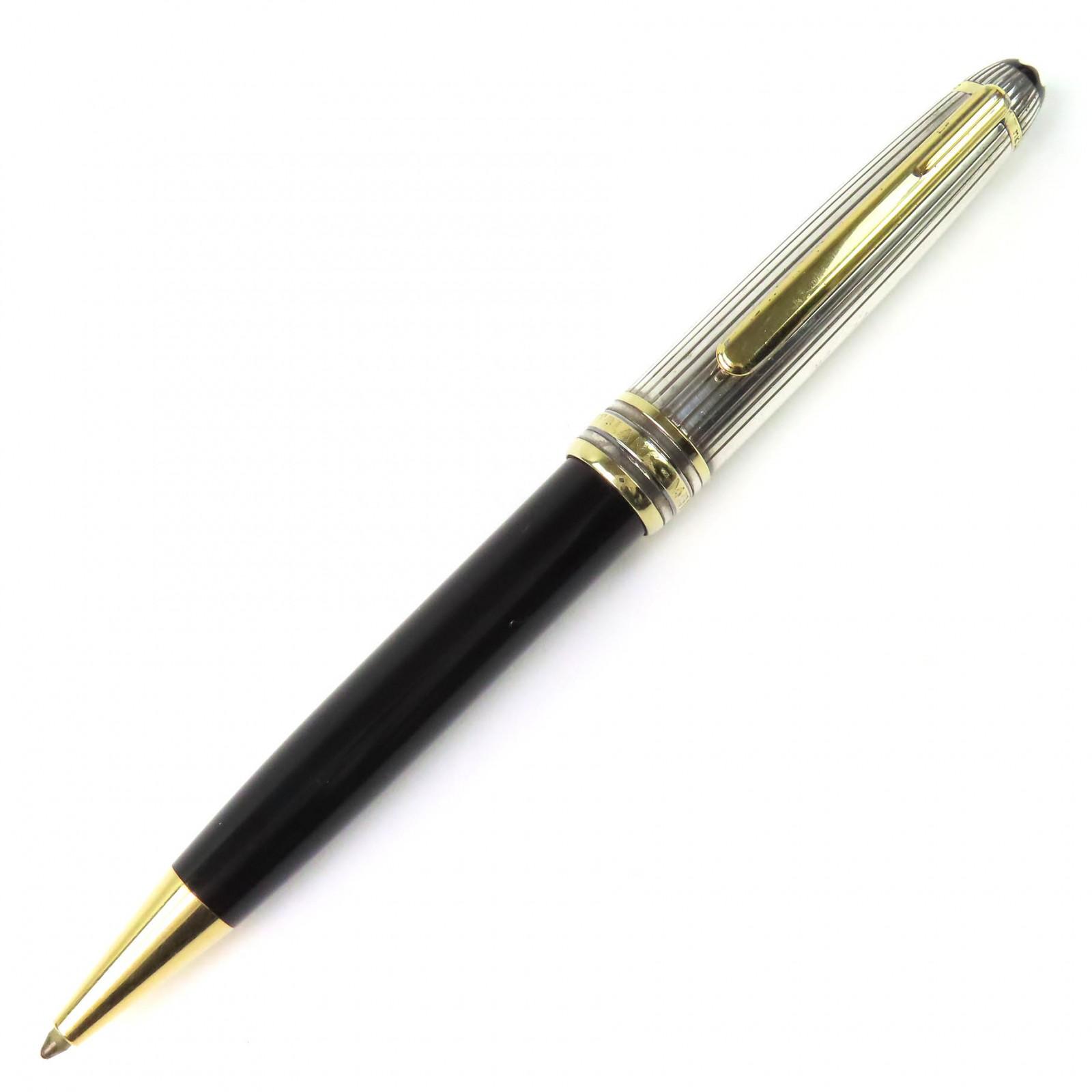 

Дуже хороший кульковий ручка MONTBLANC Meisterstück Solitaire 1641 Due Срібло 925 Використаний