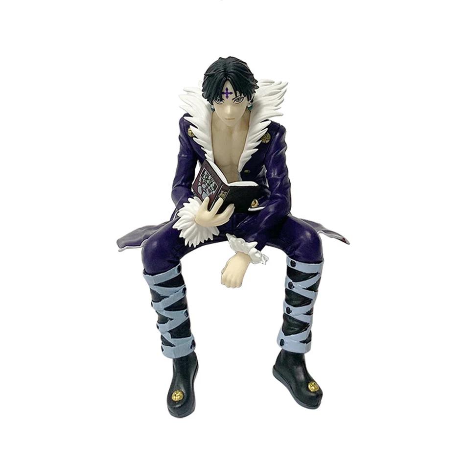 14cm Hunter Anime Phantom Troupe Hisoka Figure Noodle Stopper PVC Model Room Decoration Toy