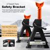 3 Ton / 6 Ton Heavy Duty Axle Stand Steel Adjustable Axle Jack Holding Stands for Car Van Lifting Tool Emergency