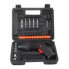 47Pcs Electric Screwdriver Cordless 250RPM 3.6V Large Torsion with Bits for Working