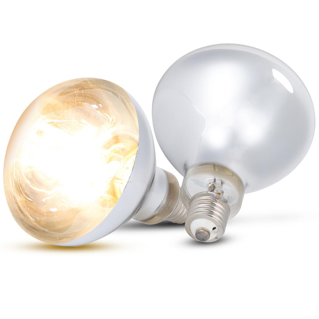 100W Reptile Heat Bulb Lamp Full Spectrum Heat Emitter Bulb for Tortoise Lizards 220‑240V