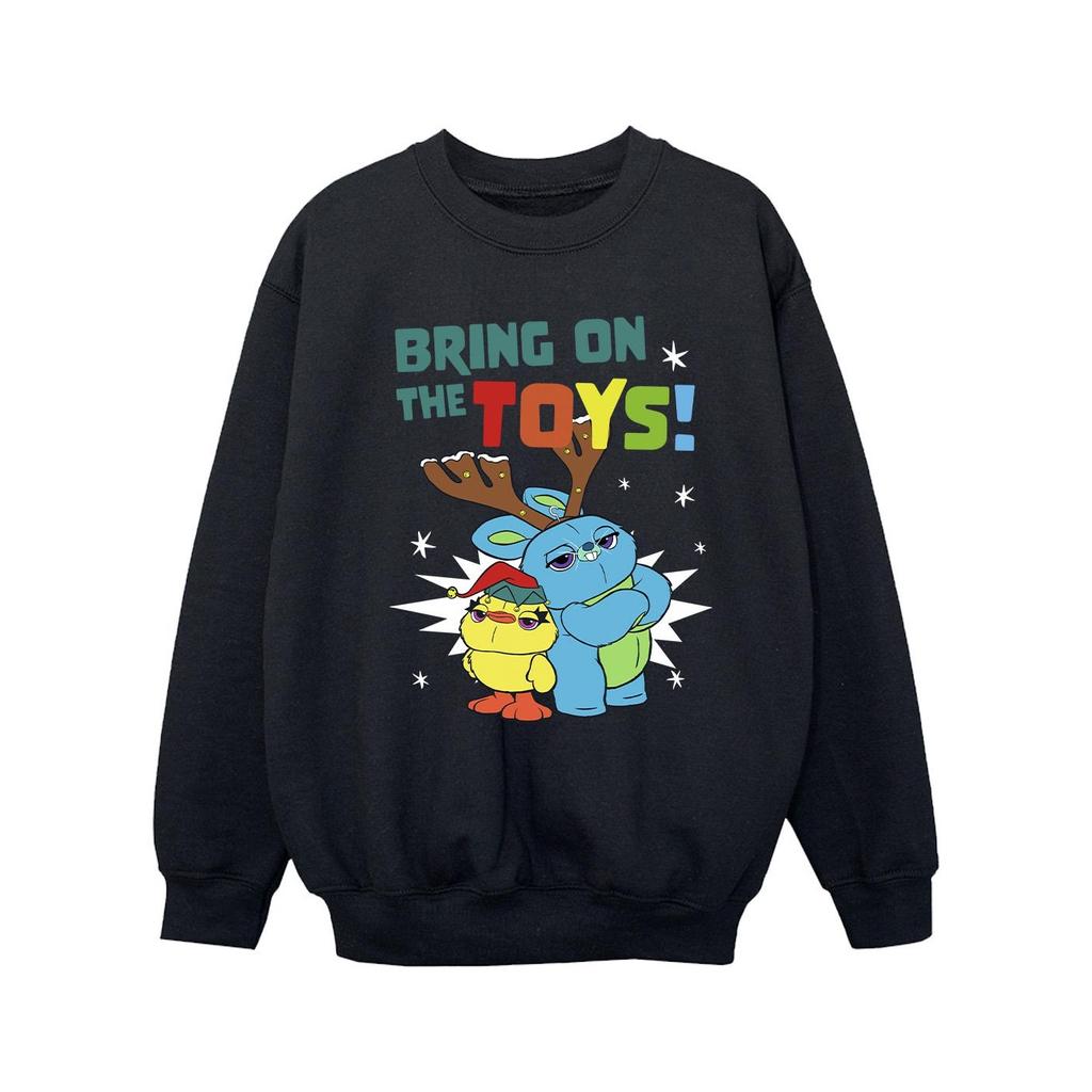 Toy Story 4 Girls Bring On The Toys! Sweatshirt