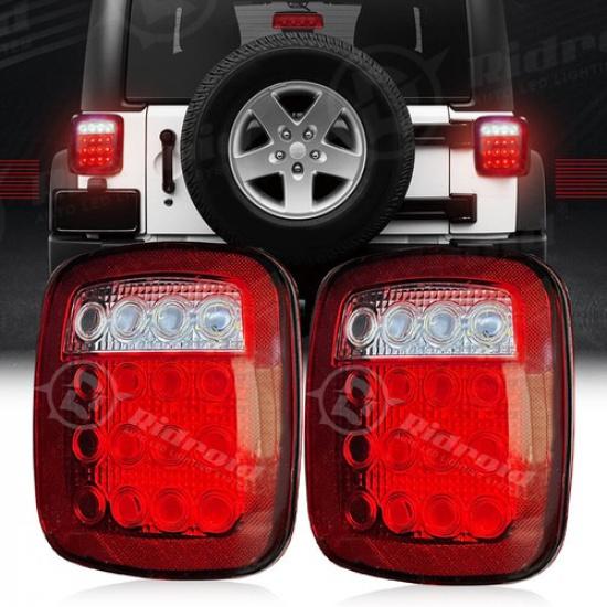 Новые задние фонари пара Задний стоп-сигнал Для Jeep CJ5 CJ7 CJ8 YJ TJ Wrangler 1976-06