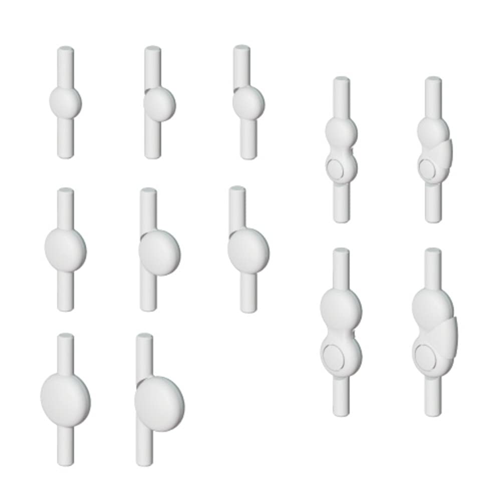 Hobby Base Premium Parts Collection Joint Technique Figure Dark for Plastic Joint, Gray, Models, PPC-Tn107