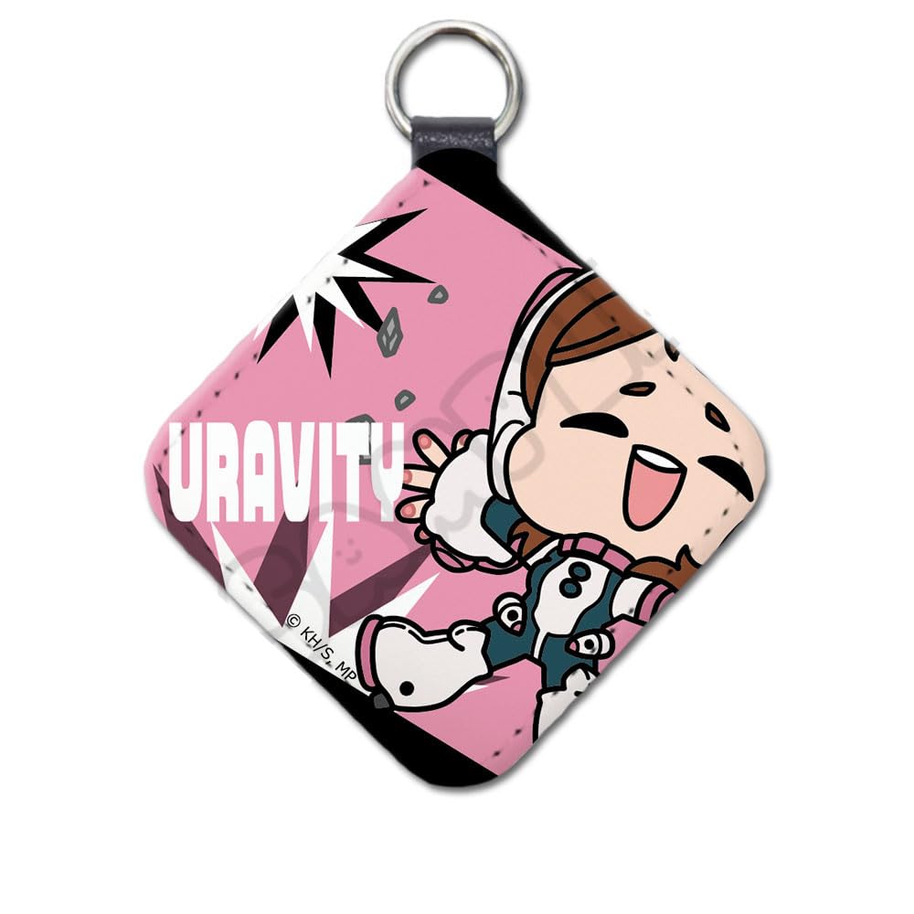 

TV Anime Hero 4th Edition Leather Charm M NA My Academia [Uraraka Ochako] Everyone s Mochocho!