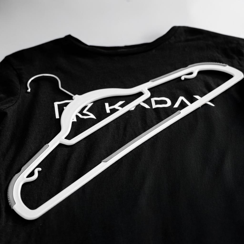 KADAX Hanger With Non-Slip Surface For Clothes Grey