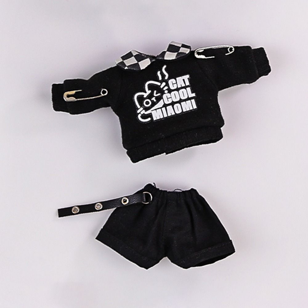 Dress Up Ob11 Doll Cat Hoodie Set Hat Ob11 Bjd Doll Clothes  Bjd Decoration