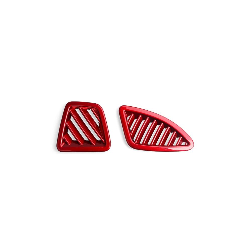 LHD/RHD For Kia Sportage NQ5 -2025 Car Tuning 2PCS Carbon Fiber Front Side Air Vent Outlet Cover Trim Accessories