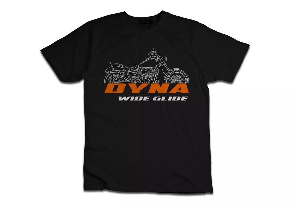 Unisex T Shirt Casual Harleys Fxdwg Dyna Wide Glide 19932017 Tshirt Motorcycle Davidsons Graphic Summer Short Sleeves