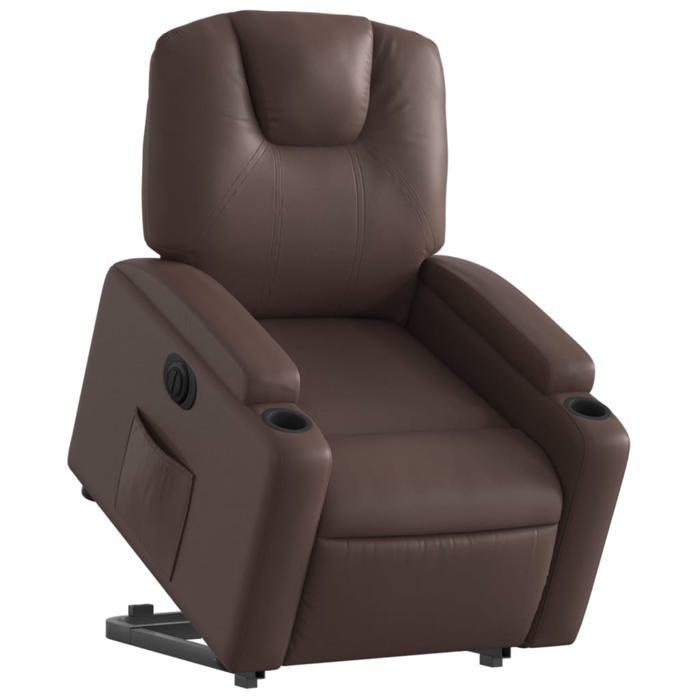 VidaXL Electric Recliner, Relaxation Chair with Adjustable Backrest and Footrest, Living Room Seat, Modern, 3204446
