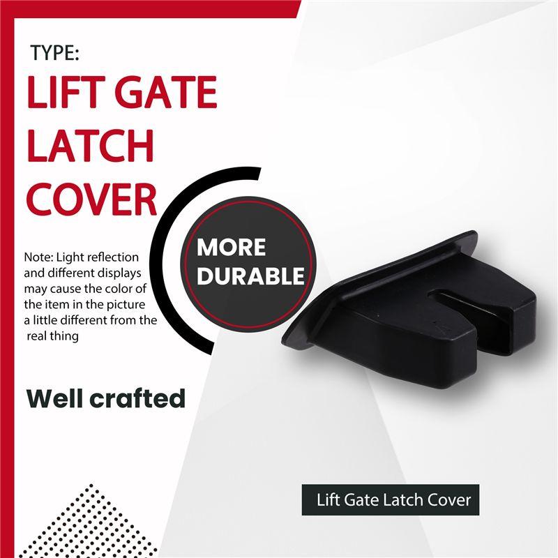 Car Lift Gate Replacement Cover Black Cinch Latch For Tesla Model 3/Y 1584544-00-C