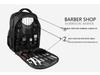 Hairdresser's Portable Backpack for Haircut Tools: Large Capacity for Hair Dryer & Electric Clippers.