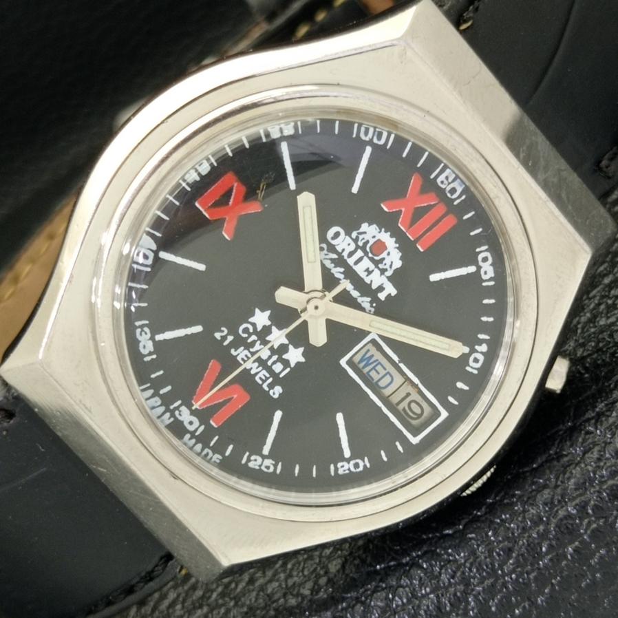 

Б/у оригинальные мужские часы ORIENT CRYSTAL AUTO MENS СТАРЫЕ ЯПОНСКИЕ ЧАСЫ С ЧЕРНЫМ ЦИФЕРБЛАТОМ a425241-2 R1024b-a425241