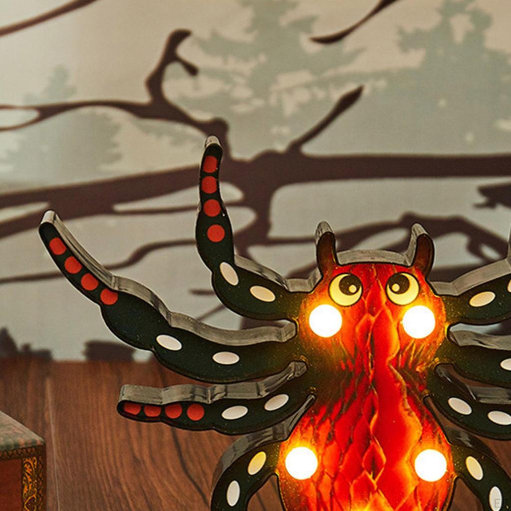 3D Halloween Decorations LED Lights Waterproof Home and Garden Desktop Decor Indoor Night Light