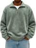 Men's Versatile Sportswear: Fashion Casual Half-Zip Stand Collar Long-Sleeve Hoodie (2025 Edition)