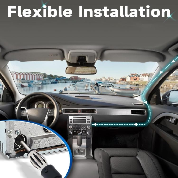 Car Antenna for Select Model ABS Enhanced Durability Easy Twist Lock Mechanism Broad Spectrum Signal Compatibility