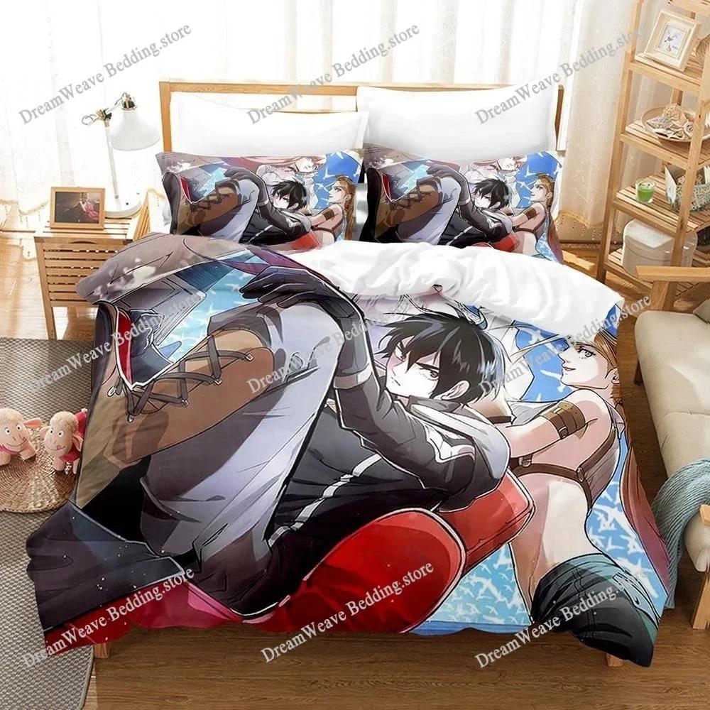 3D Printed Anime The Kingdoms of Ruin Bedding Set Duvet Cover Bedroom Comforter Single Twin King _Size Quilt Cover Home Textiles