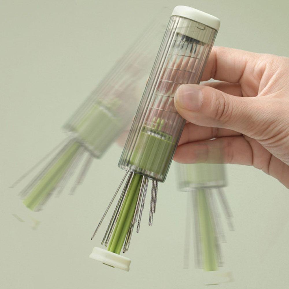 with 20Pcs Needle Quilt Sewing Needle Sewing Storage Box DIY Apparel Sewing Supplies